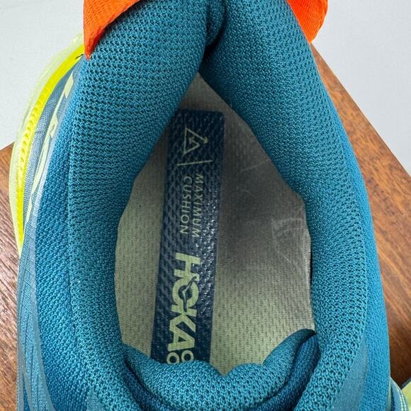 HOKA ONE ONE Stinson ATR 6 Trail Sneakers Blue Coral Butterfly Size Men's 10 - Picture 11 of 12